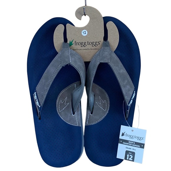 NWT, Men’s Frogg Toggs Sandals Size 12 - Picture 1 of 10